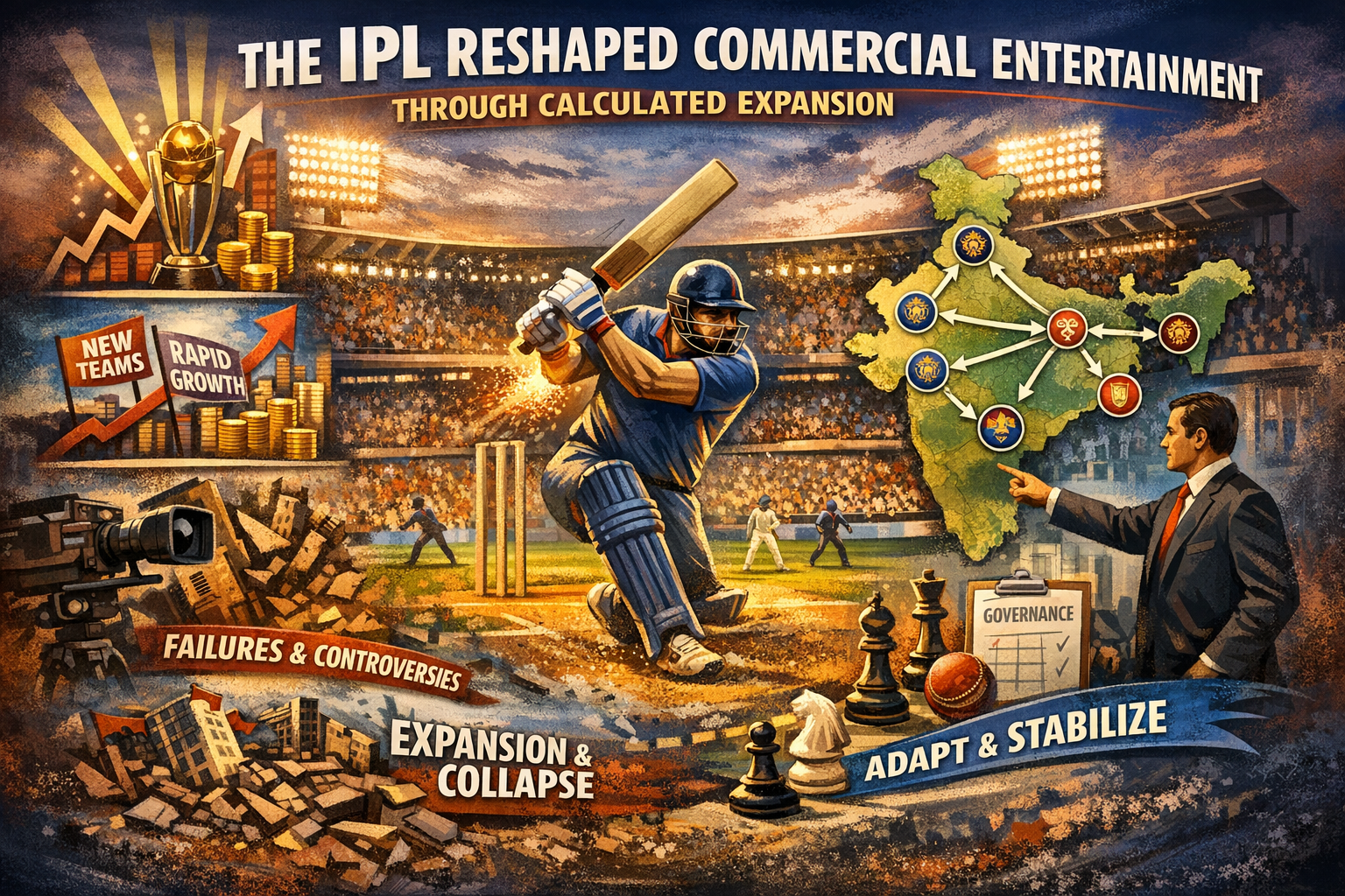 The IPL Reshaped Commercial Entertainment Through Calculated Expansion